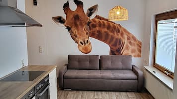 1 habitación, ropa de cama hipoalergénica y decoración personalizada