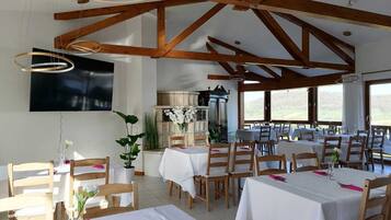 Daily buffet breakfast (EUR 15 per person)