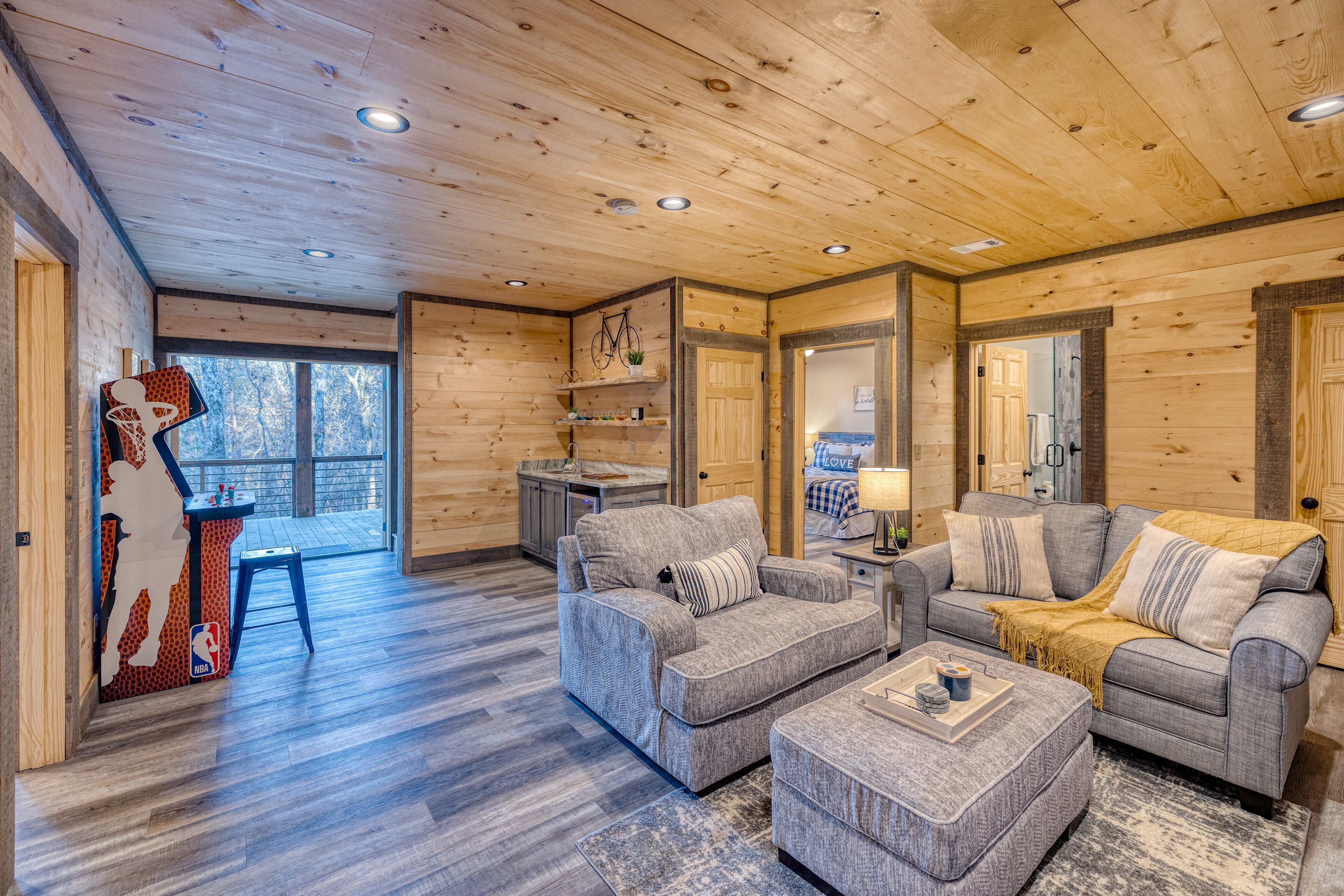 TV connectée, cheminée