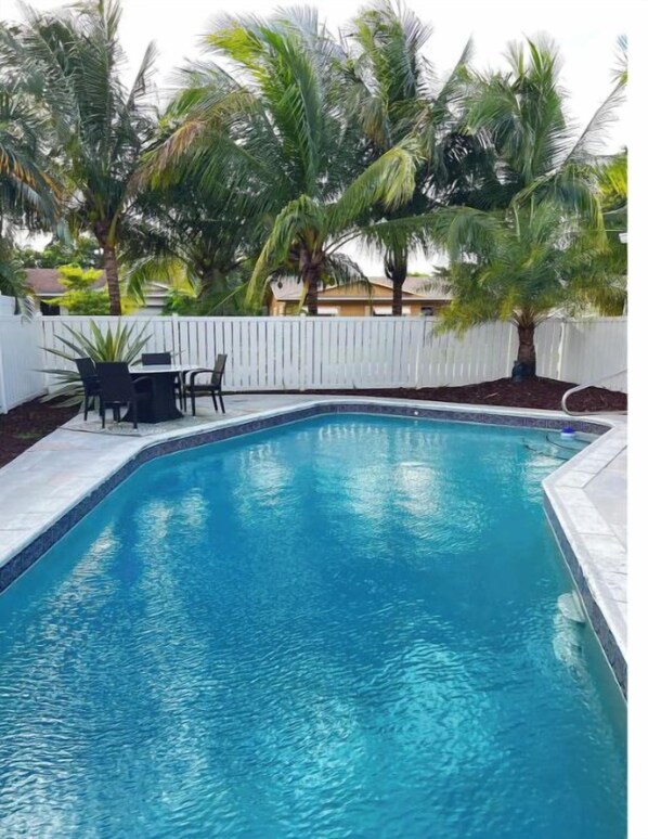 Una piscina climatizada