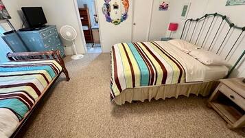 3 chambres, draps fournis