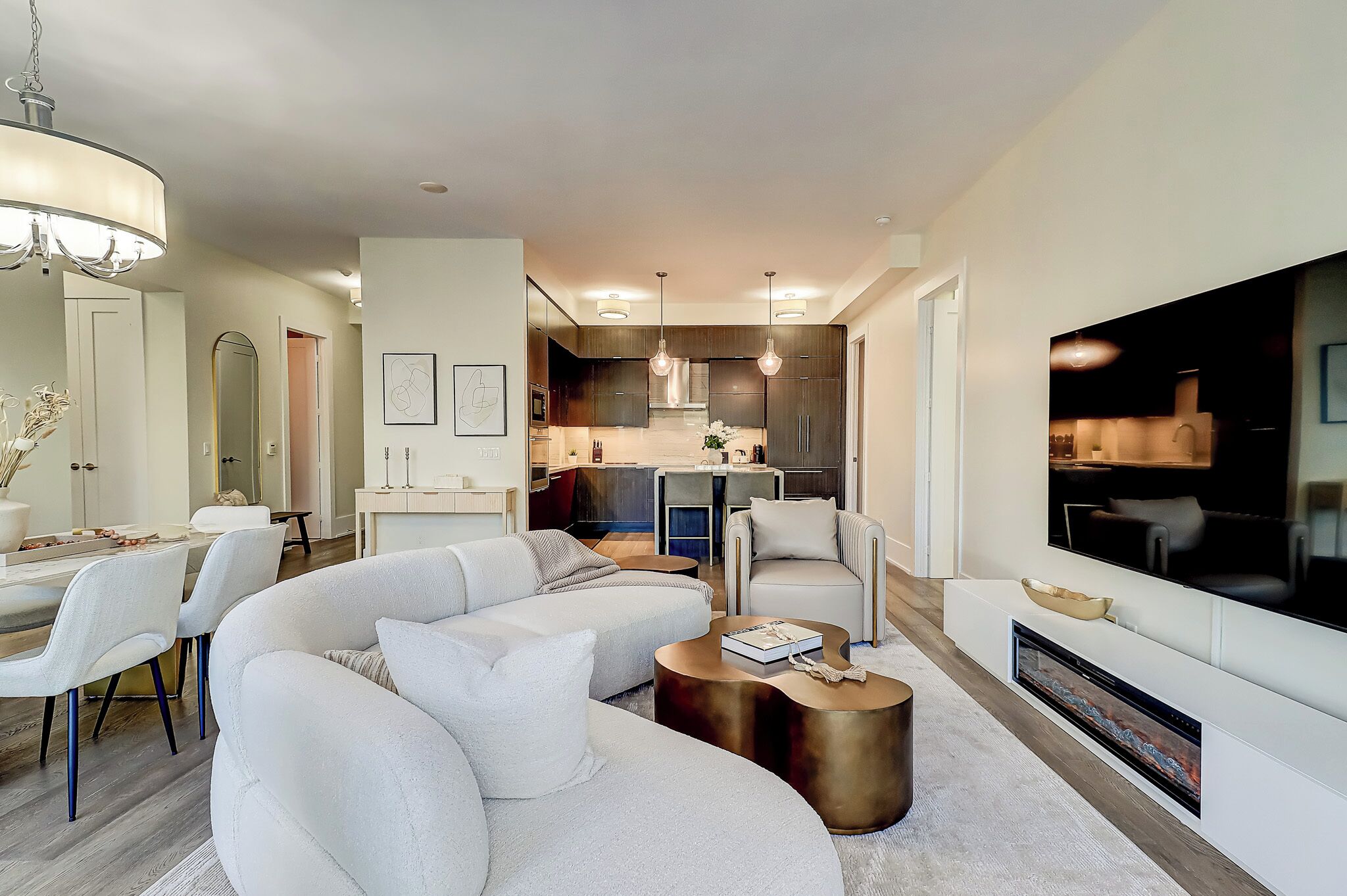 Premium Penthouse | Living area | 42-inch flat-screen TV with cable channels