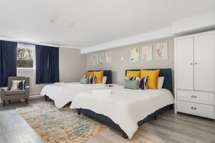 Estúdio premium, 2 camas Queen | Individualmente mobiliados, escrivaninha