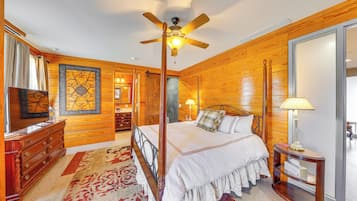 5 bedrooms, iron/ironing board, bed sheets