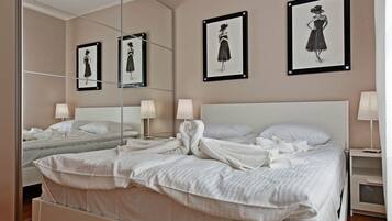 Căn hộ dành cho gia đình | Truy cập Internet không dây miễn phí, bộ trải giường