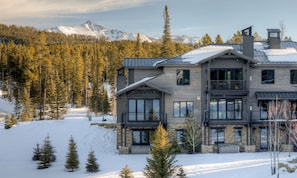 Exterior - Luxury Moonlight Basin Chalet, Mtn Modern Decor, Hot Tub, Garage, Grill, Views (Big Sky)