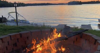 Lakefront Heaven Retreat. Big Lake house with 3 bedrooms and 3 full baths.