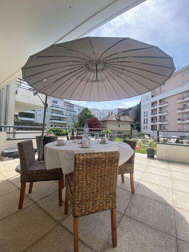 Bel appartement avec terrasse et jardin - T4
