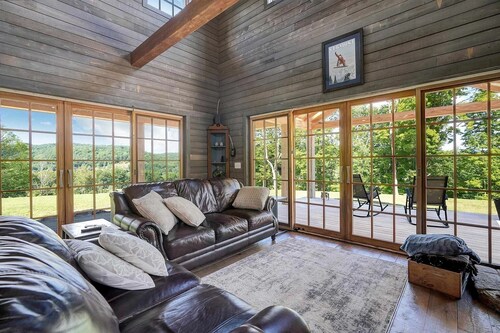 Ski Vermont from a Luxe Mount Ascutney Cabin