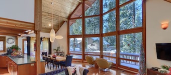 đ Luxe A-Frame Panoramic View Yosemite West Cabin - NEW AC and EV Chargerđ