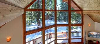 🌄 Luxe A-Frame Panoramic View Yosemite West Cabin - NEW AC and EV Charger🌄