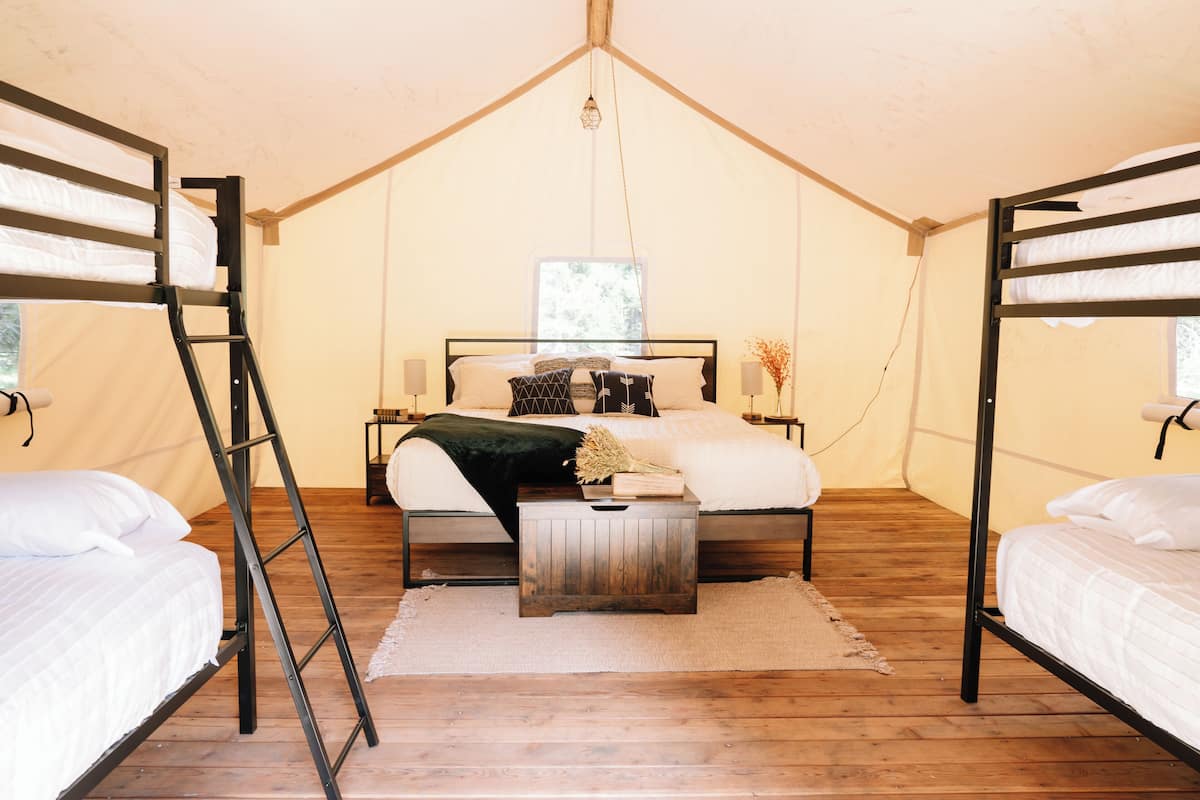 1 bedroom, premium bedding, down duvets, individually furnished