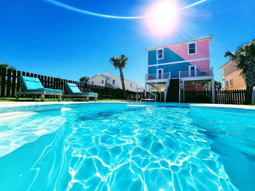 🏖️Sea La Vie at Gulf Shores • 200 Ft to Beach • Heated Pool • 6BR Sleeps 20!🏖️