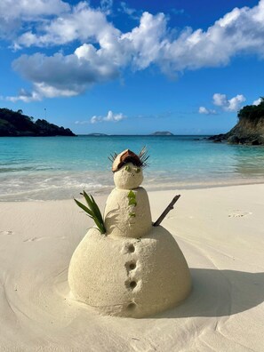Beach nearby, sun-loungers, beach towels - Westin, St Johns, Caribbean Resort Vacation (Great Cruz Bay)