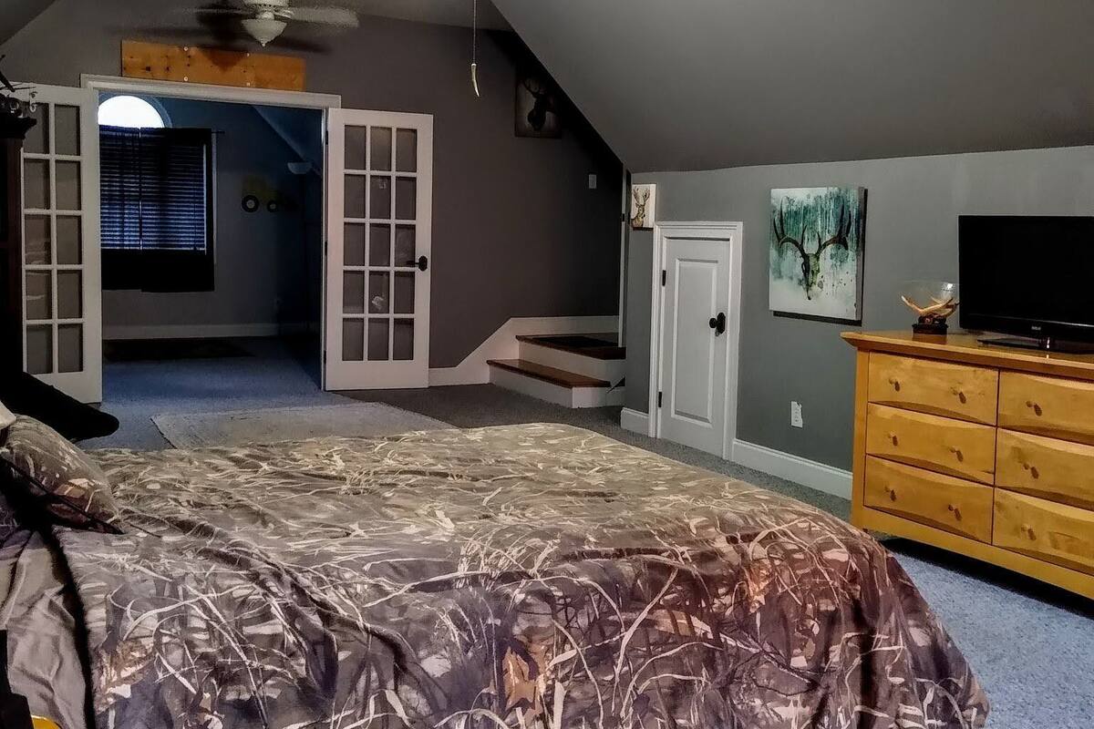 Standard-Doppelzimmer, 2 Schlafzimmer, Nichtraucher, Seeblick | Bettwäsche aus ägyptischer Baumwolle, hochwertige Bettwaren