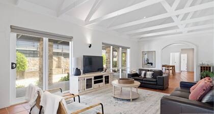 Tuscan style ocean beach escape on the Peninsula