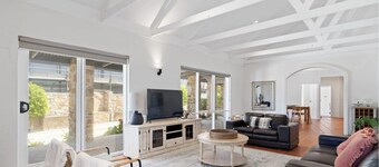 Tuscan style ocean beach escape on the Peninsula