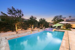 Indoor pool, a heated pool