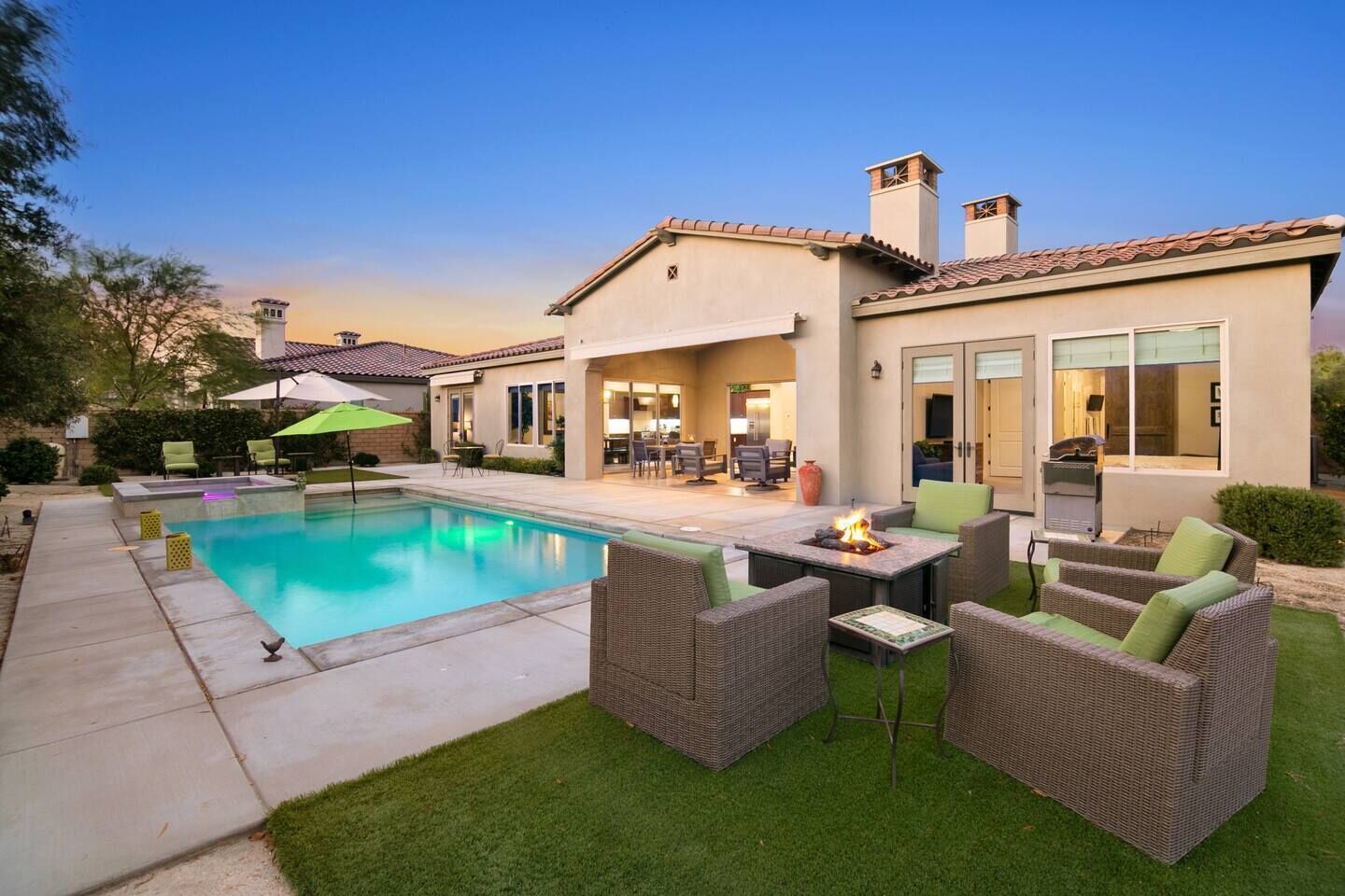 Piscine couverte, piscine chauffée