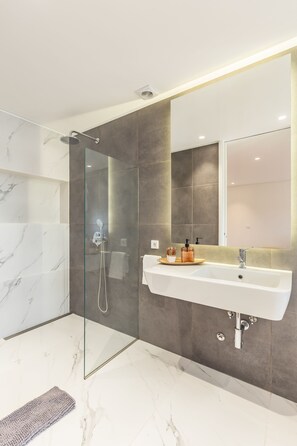 Dusche, Handtücher