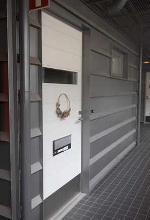 Entrada de la propiedad