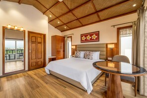 Executive Cottage | Egyptian cotton sheets, premium bedding, memory-foam beds, in-room safe - Shyama Sarovar Portico (Orai)