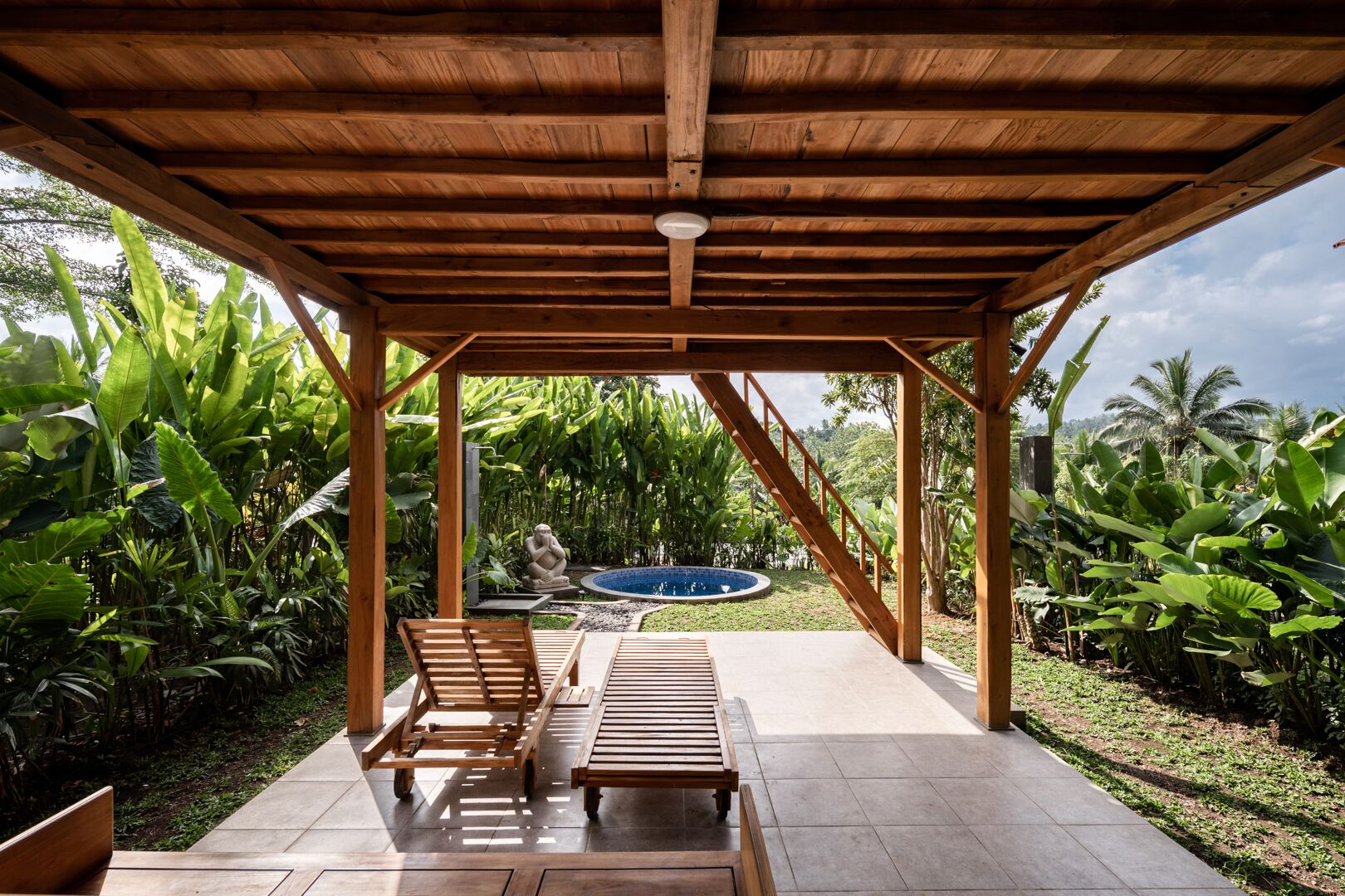Dubbelrum - privat pool (Lumbung) | Gratis wi-fi och sängkläder