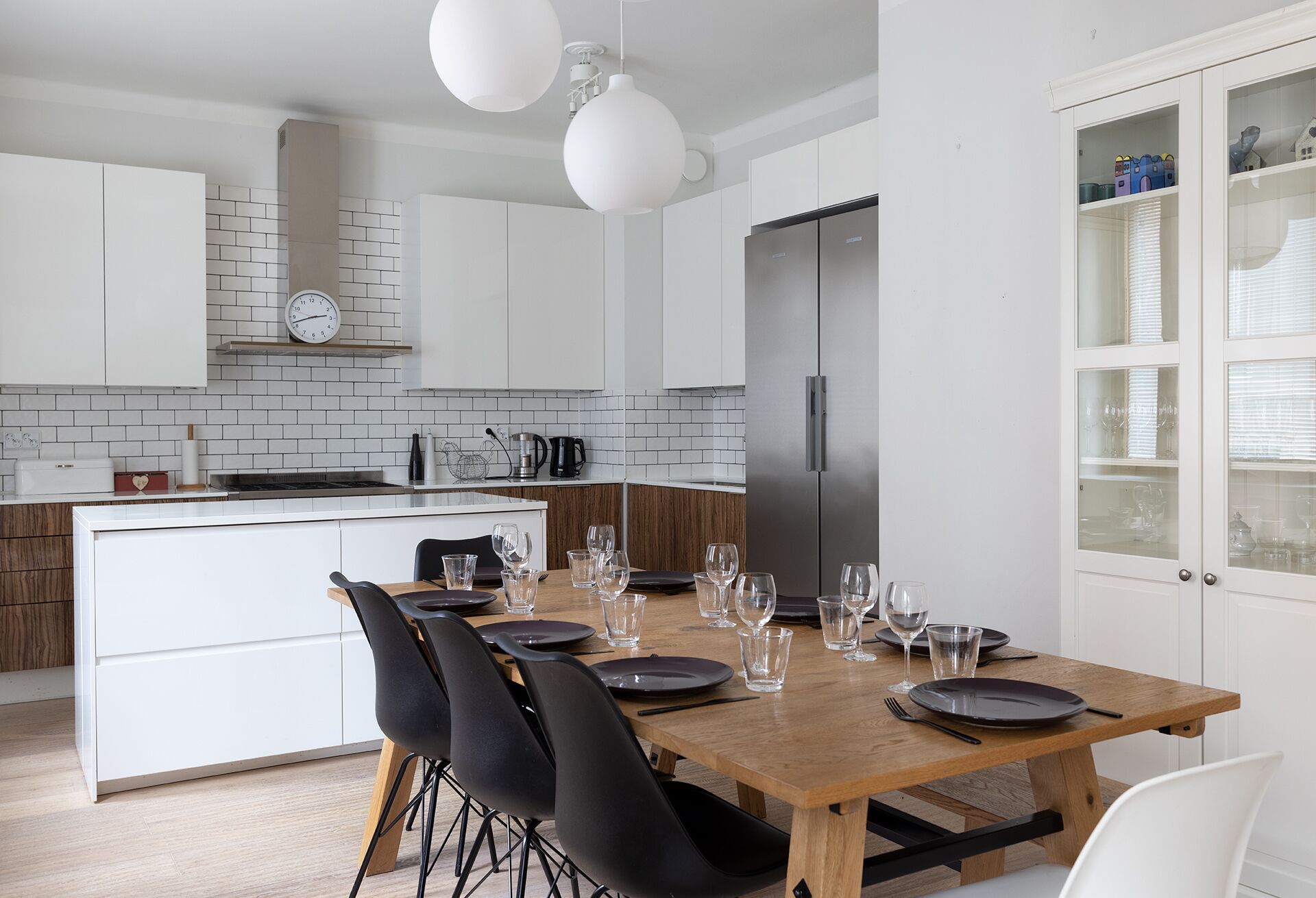 Apartemen Superior | Dapur pribadi | Lemari es, microwave, oven, dan kompor