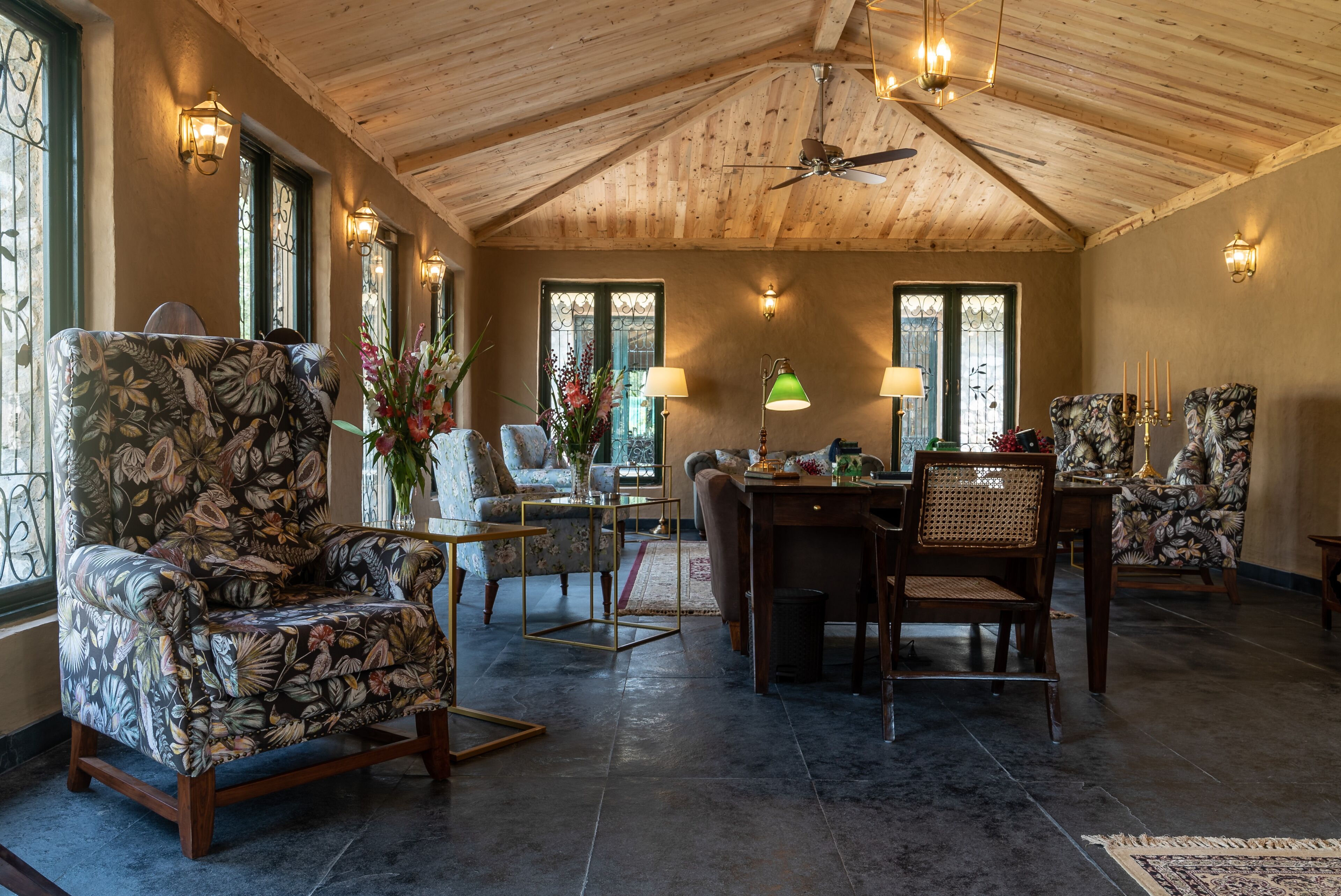 Luxury Tent with King Bed and Private Sitout | Vastaanotto