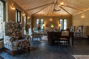 Luxury Tent with King Bed and Private Sitout | Reception - Aalia Jungle Retreat and Spa, Bandarjudh, Haridwar - Araiya Anthology (Roorkee)