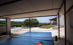 Terrace/patio - Holiday home mit Klimaanlage und Pool (Rovinjsko Selo)