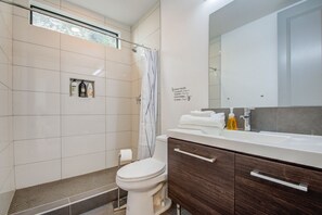 Hair dryer, towels
