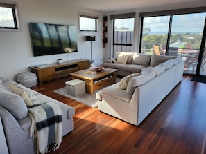 Smart TV, video games, DVD player, books