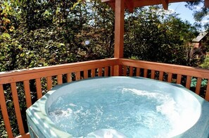 Cabin, Multiple Beds, Hot Tub | Property grounds