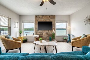 Cottage, Multiple Beds, Hot Tub, Mountain View | Interior - Lakeside Cottage (Dandridge)