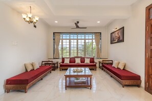 Interior entrance - CosmicStays Ekantam - Mountain View Villa near Pune  (Pune)