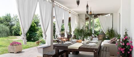 Restaurante al aire libre