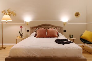 Quarto casal superior | Escrivaninha, quartos à prova de som, Wi-Fi de cortesia, roupa de cama