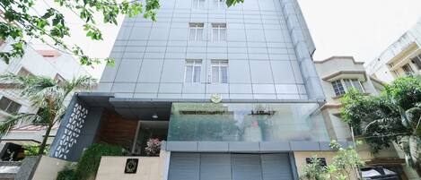 Fachada de la propiedad