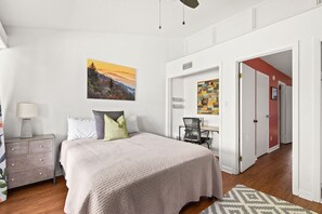 2 chambres, bureau, fer et planche à repasser, Wi-Fi gratuit