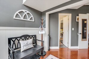 Interior - This church, converted to a full-time residence, was built in the 1800's but has been updated to modern standards. (Enumclaw)