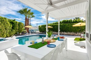 Beheizter Pool