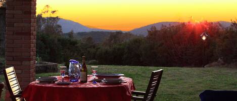 Udendørs spisemuligheder