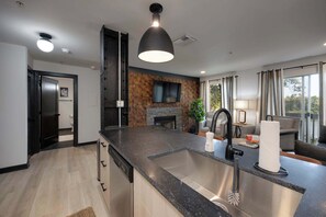 Interior - River-View Downtown Condo · Pool · Near Broadway (Nashville)