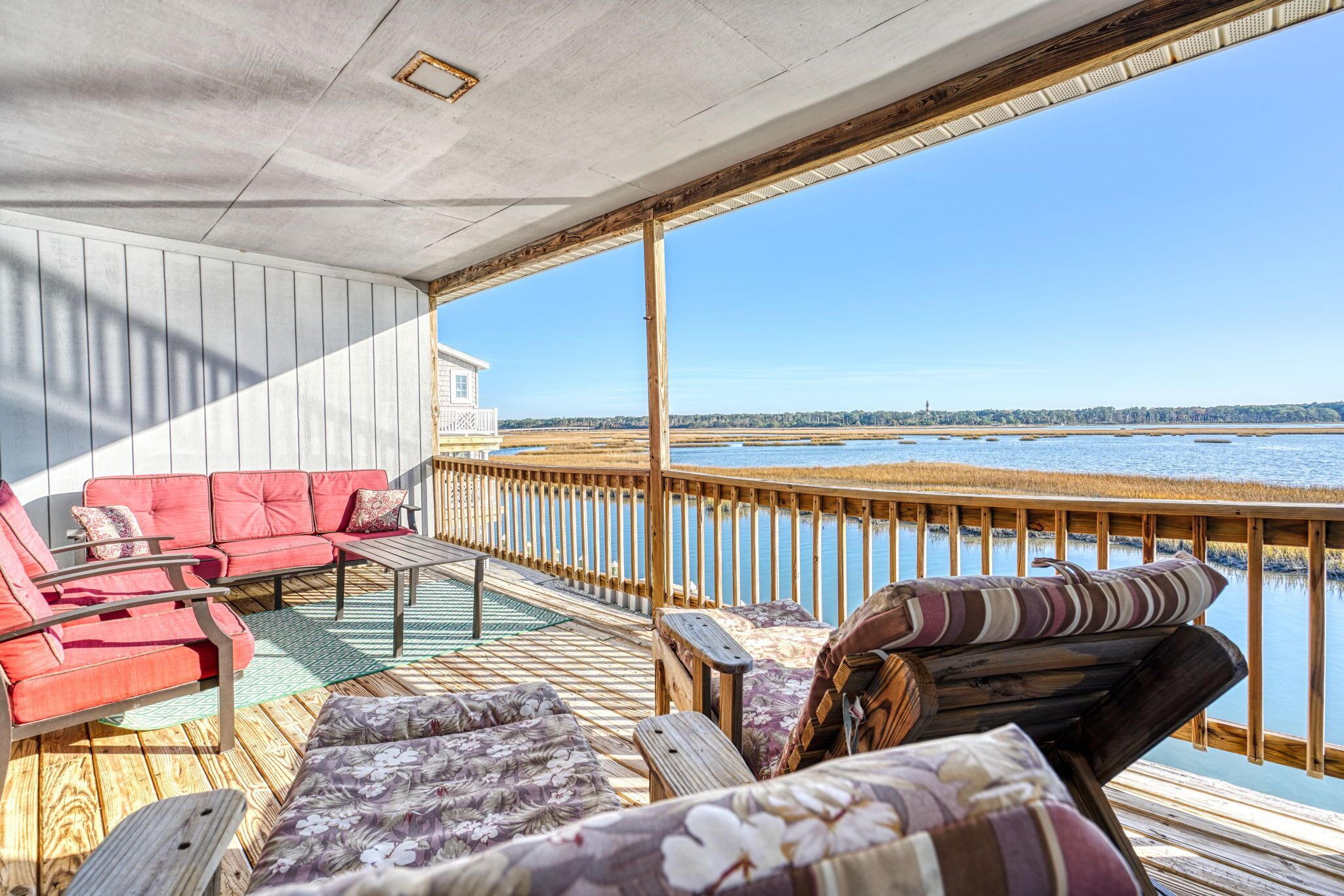 Piney Island Paradise - Waterfront; Pier & Patio!