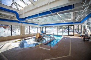 Indoor pool, a heated pool - Village Shavano Peerless Condo: Ski In/Out, Downtown (Breckenridge)
