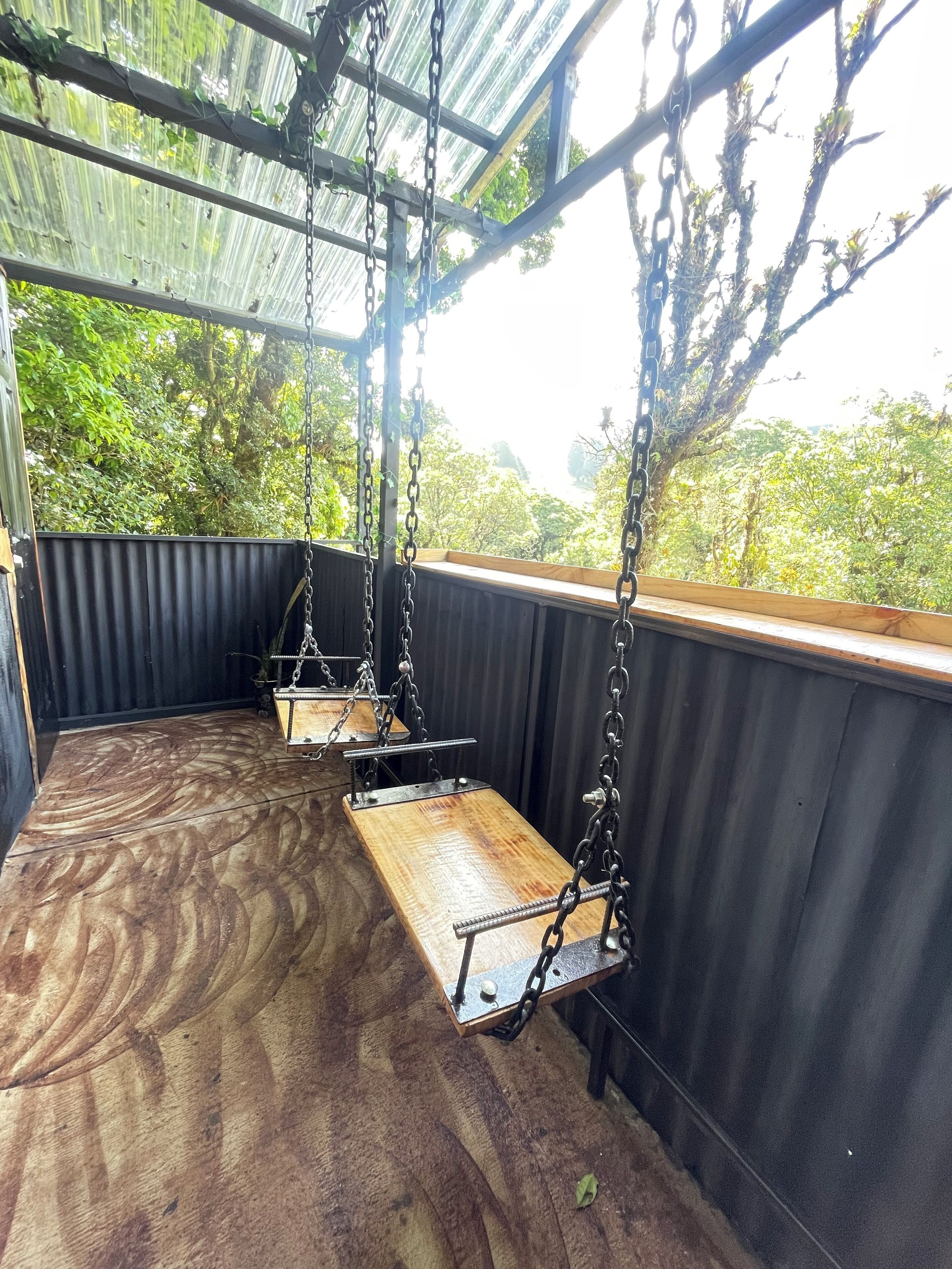 Cabaña panorámica | Wifi gratis y ropa de cama 