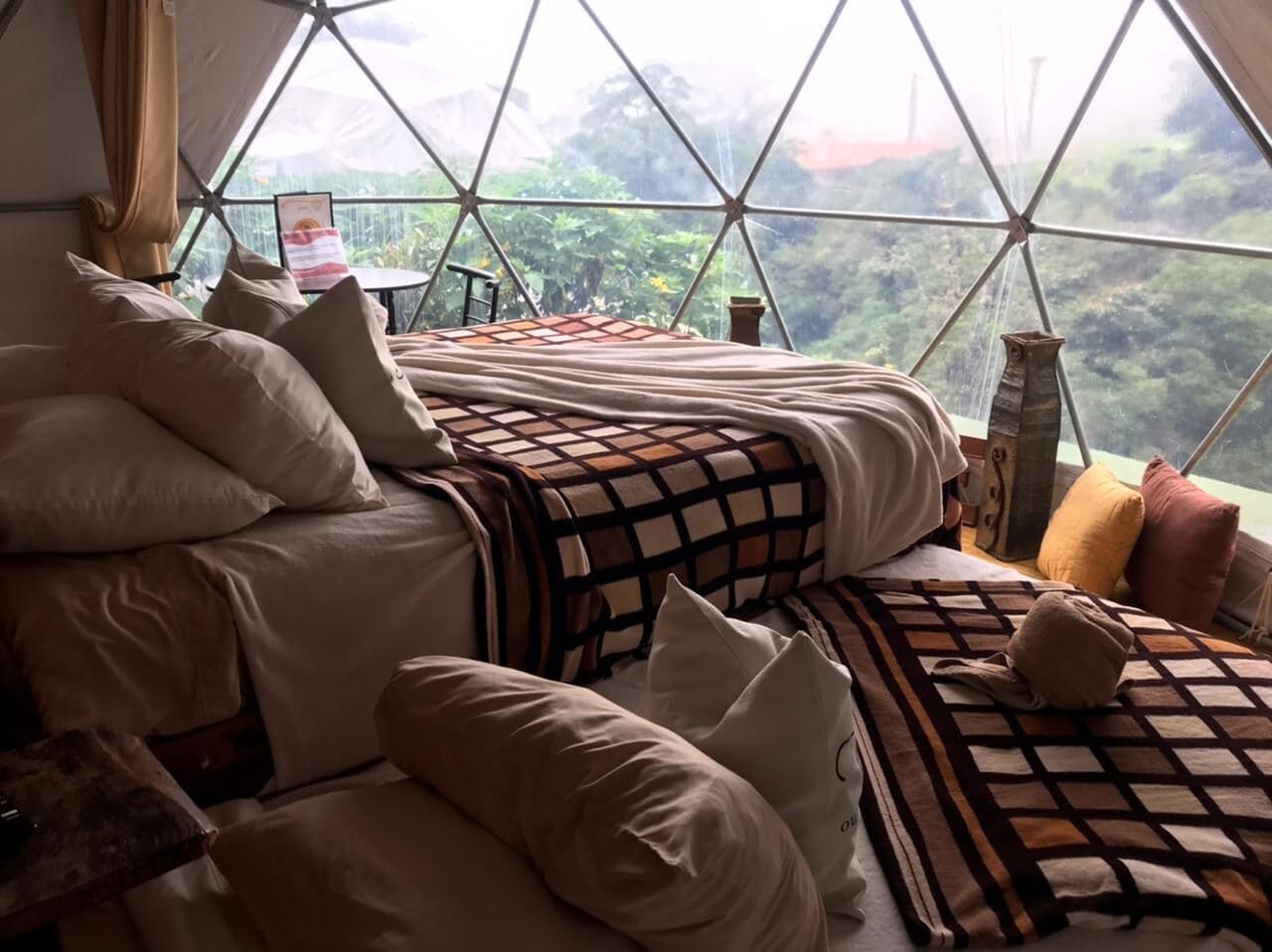 Panoramic Triple Room, Mountain View, Mountainside | Free WiFi, bed sheets