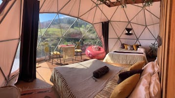 Chambre Double Panoramique, vue montagne | Wi-Fi gratuit, draps fournis