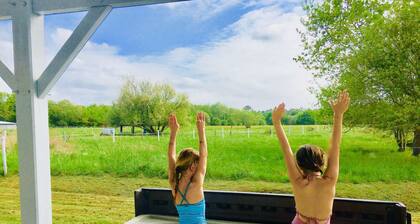 ☆Villa LANDAISE & jacuzzi ≈Heated pool ≈ forest view≈ beaches≈ ☆